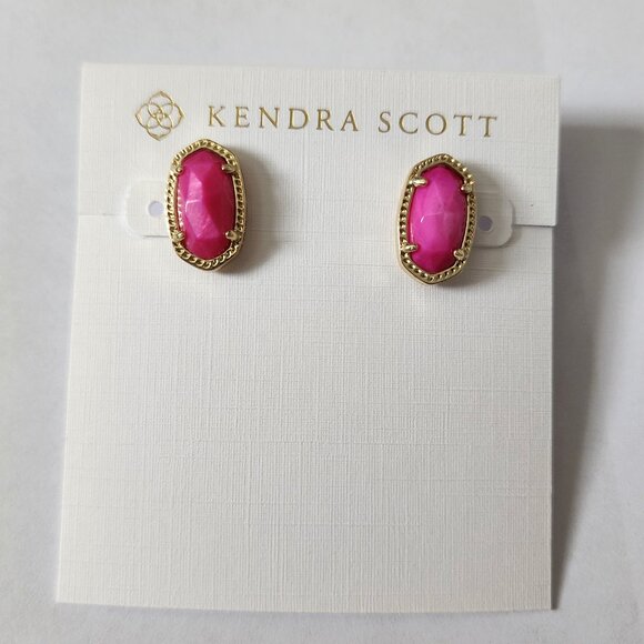NWOT Kendra Scott, "Ellie" Stud Earring - Picture 1 of 3